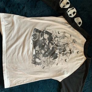 Disneys Night Before Christmas Baseball Tee